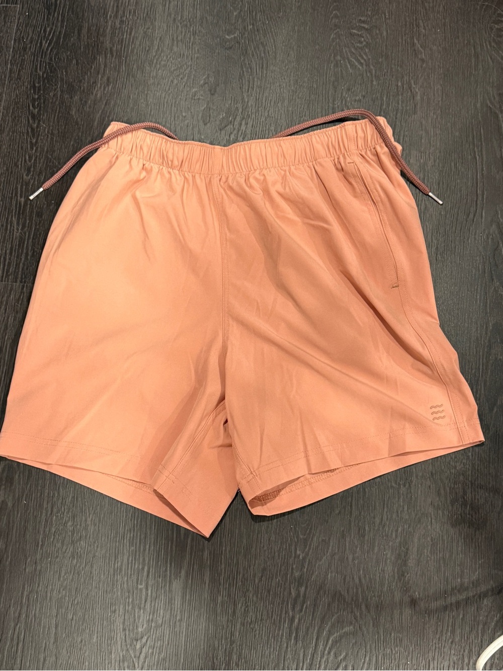 Free Fly Apparel Men's Athletic Shorts - Peachy Coral